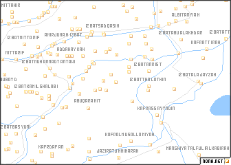 map of ‘Izbat al Marākibīyah